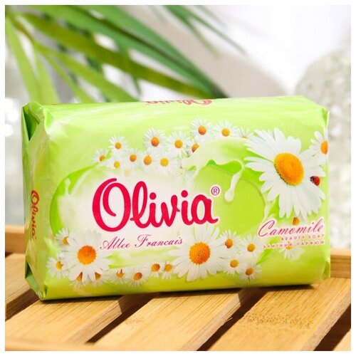 Мыло туалетное Olivia ромашка, 90 г
