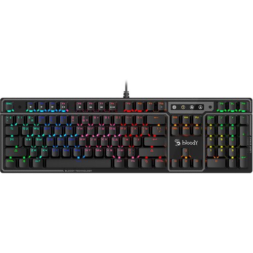 Клавиатура A4Tech Bloody B750N DESTINY механическая черный USB for gamer LED 864600₽