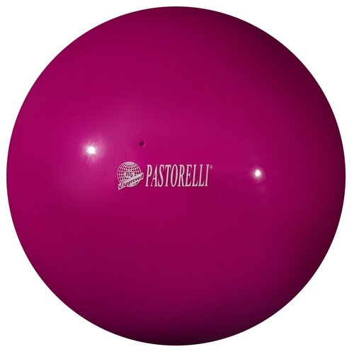 фото Мяч гимнастический pastorelli new generation, 18 см, fig, цвет малиновый