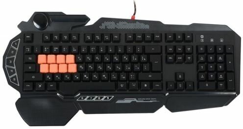 Клавиатура A4Tech Bloody B318 черный USB Multimedia for gamer LED (B318)