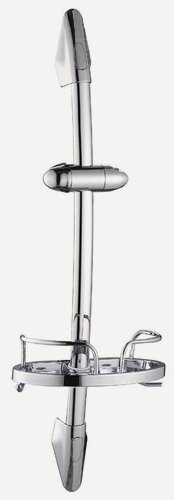 Изображение товара Душевая штанга Potato P9019 с мыльницей, хром