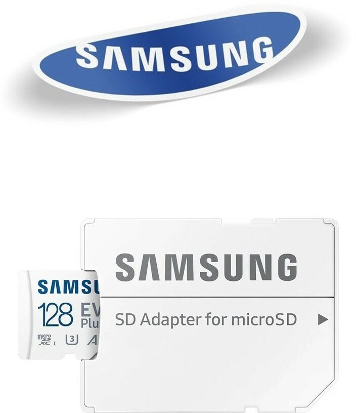 Карта памяти microSDXC UHS-I U3 Samsung EVO PLUS 256 ГБ, 130 МБ/с, Class 10, , 1 шт., переходник SD - фото №4