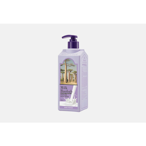 Гель для душа Milk Baobab Perfume Body Wash Baby Powder / объём 500 мл