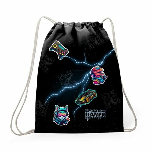 Мешок для обуви 435 х 360 мм Stavia плотность 600D с водоотталкивающей ПУ-пропиткой Gamer 1032₽