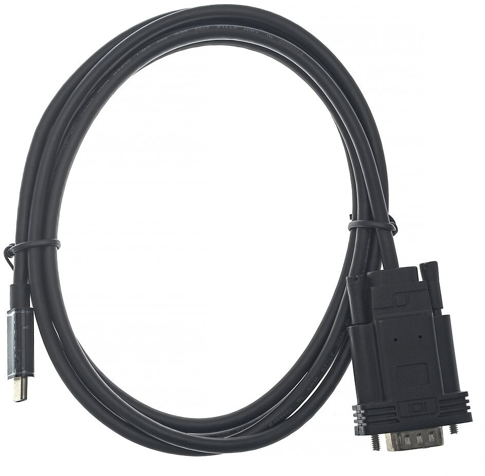 VCOM CU421C-1.8M Кабель-адаптер USB 3.1 Type-Cm --> VGA(M) 1080@60Hz, 1.8M VCOM