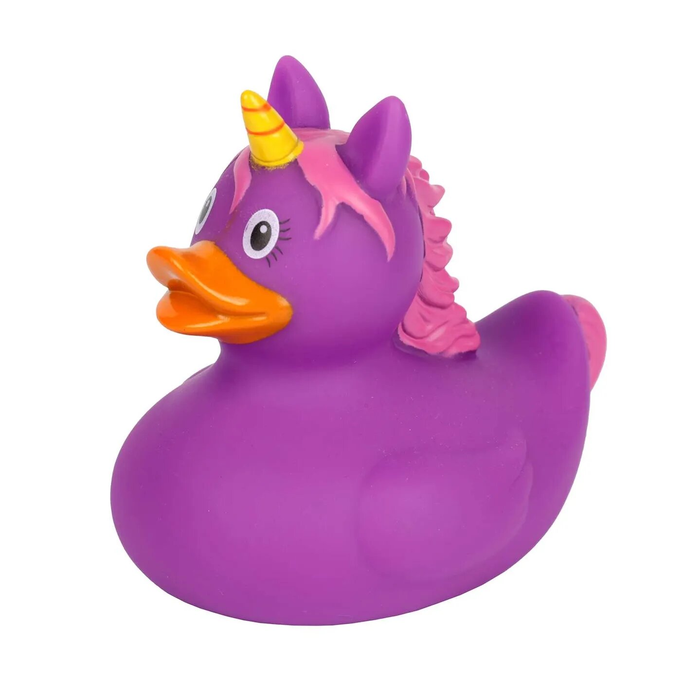 Игрушка для ванны сувенир Funny ducks Единорог пурпурный уточка 2090