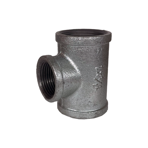 Тройник переходной чугун оц Ду 20х15 (3/4