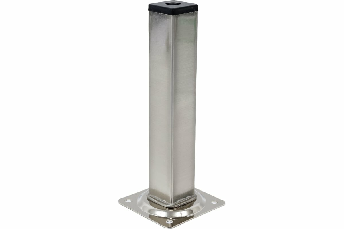 Tech-Krep Ножка 25х25х150 квадратная нерегул никель- накл. 151283