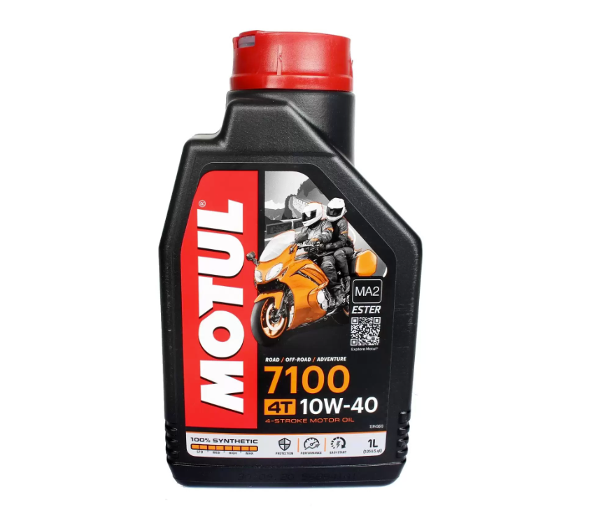 Масло моторное 4T Motul 7100 4T 10W-40 синтетическое (1) 1 л