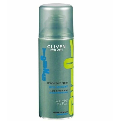 Cliven For Men Мужской дезодорант - спрей, Young, 200 мл, Италия