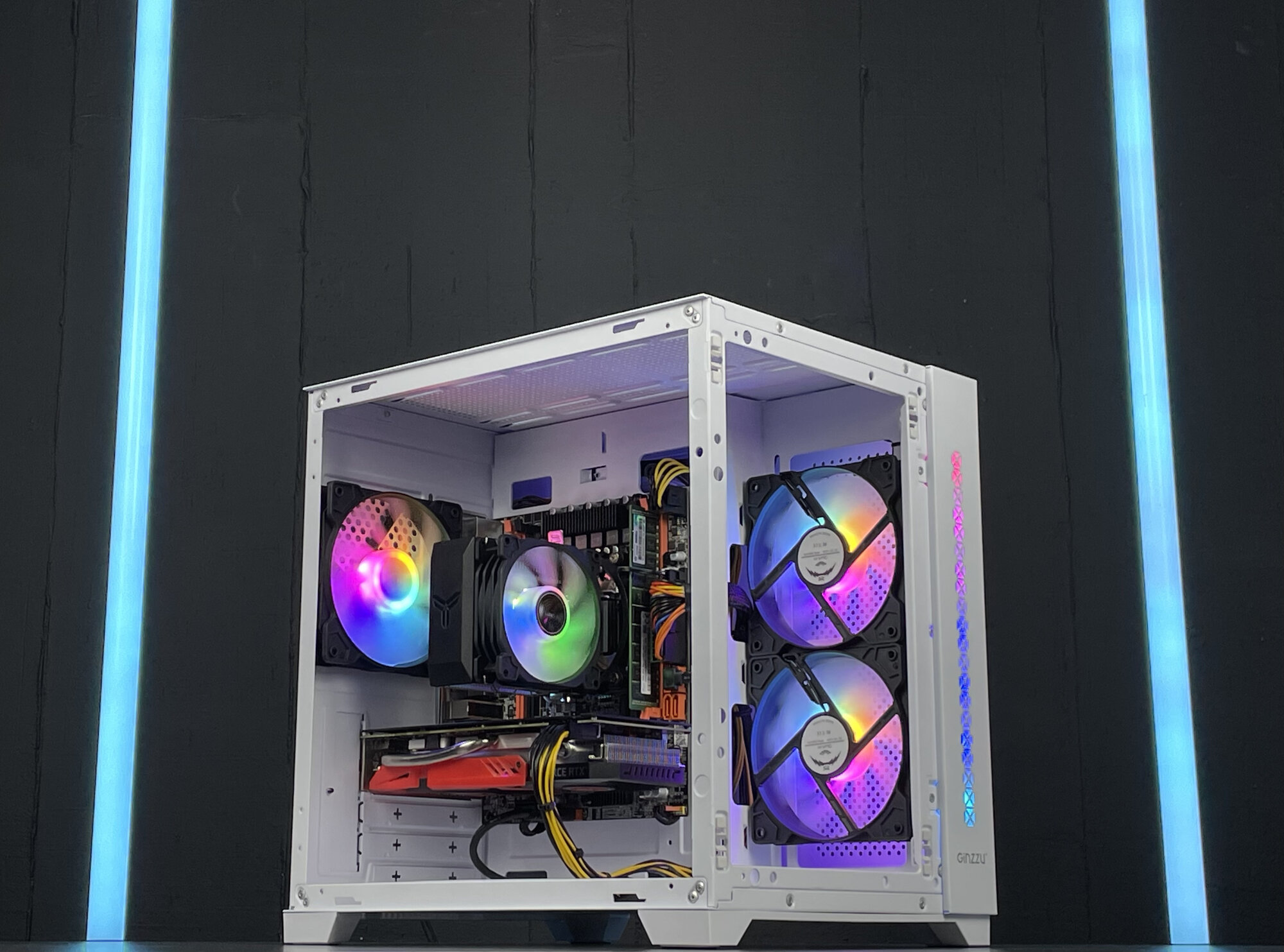 Игровой компьютер 12/24 ядер | RTX 3060 TI 8GB | 16ГБ ОЗУ | SSD 512GB | "CUBE V400"