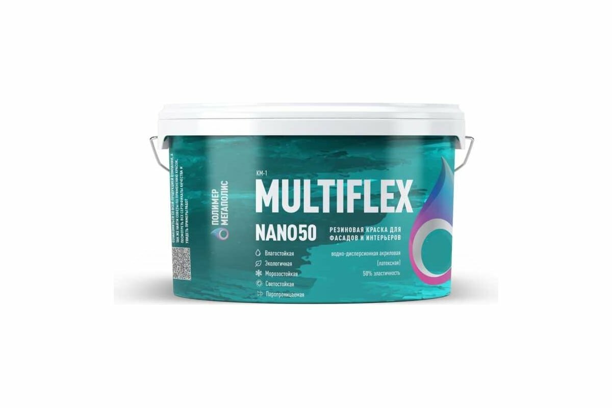 фото MultiFlex NANO 50Краска RAL7024, 7кг 771996