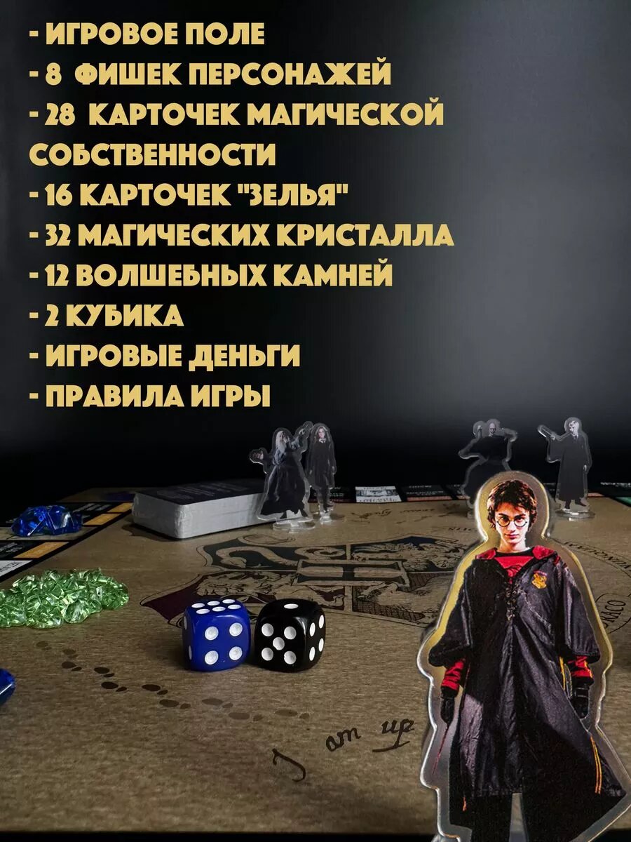 Монополия Гарри Поттер — фото 1