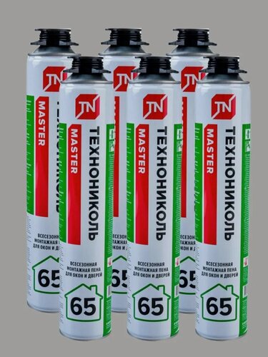 Изображение товара Пена монтажная MASTER 65 всесезонная