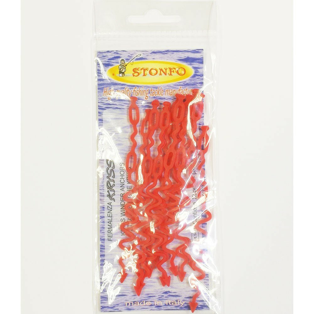 Застежка для мотовила Stonfo ( 12 - шт ) большая