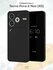 Силиконовый чехол Mcover, на Tecno Pova 6 Neo (4G), черный, с защ...