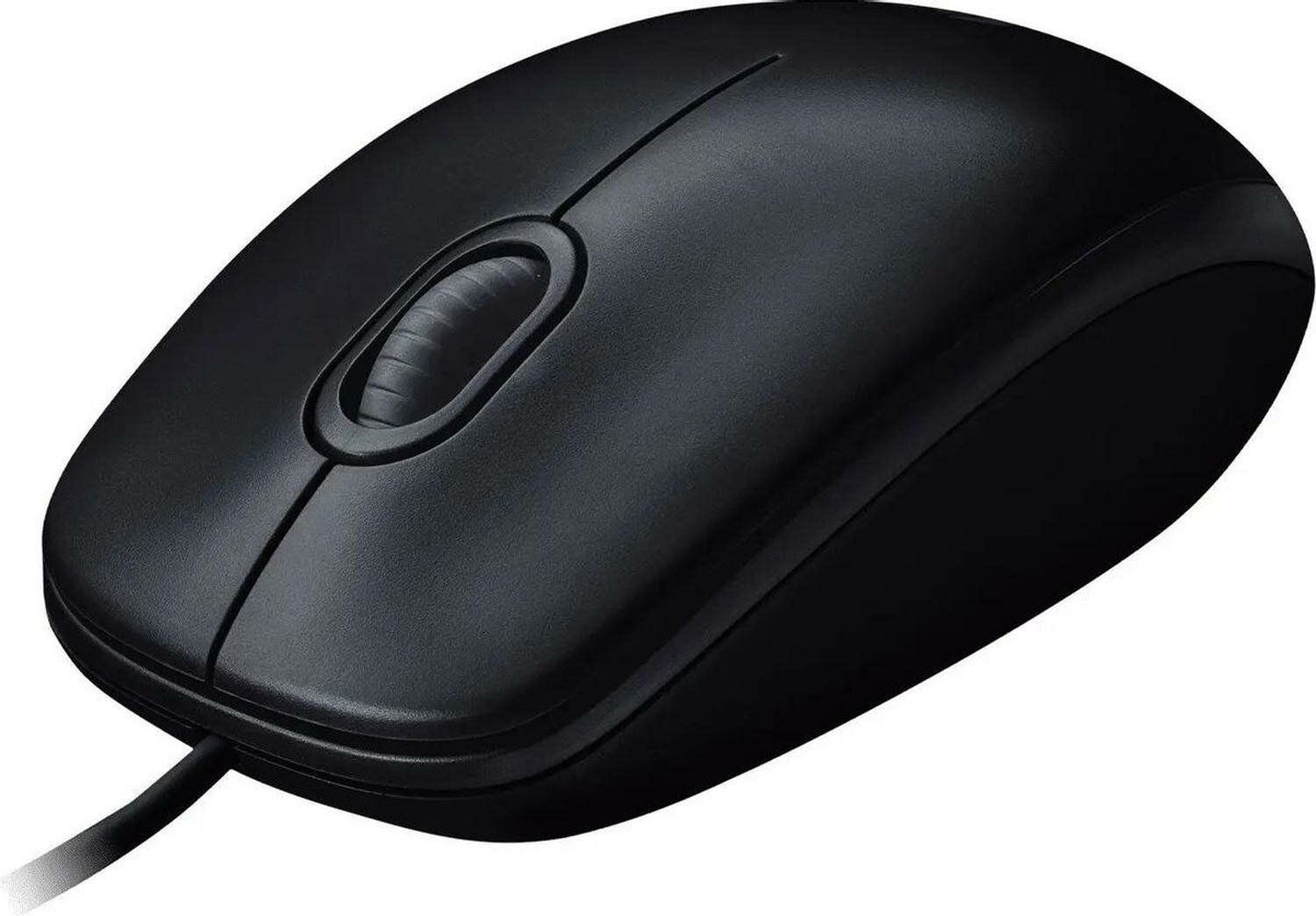 Мышь Logitech M100 Black (910-006652) черная, оптическая, 1000dpi, USB, 1.8м, {10} - фото №10