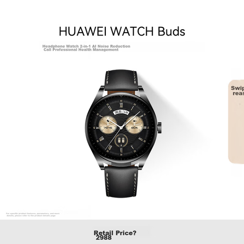 Умные часы Huawei WATCH Buds Earphones And Watch Two-In SGA-B19 black 28787₽