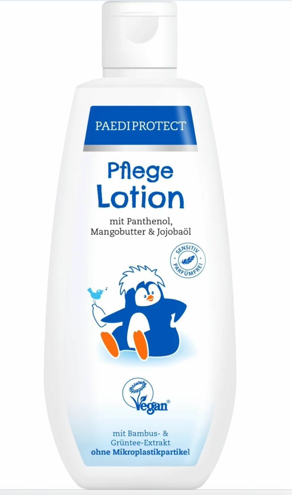 Детский лосьон PAEDIPROTECT Pflege Lotion 200мл увлажнение без консервантов красителей силиконов
