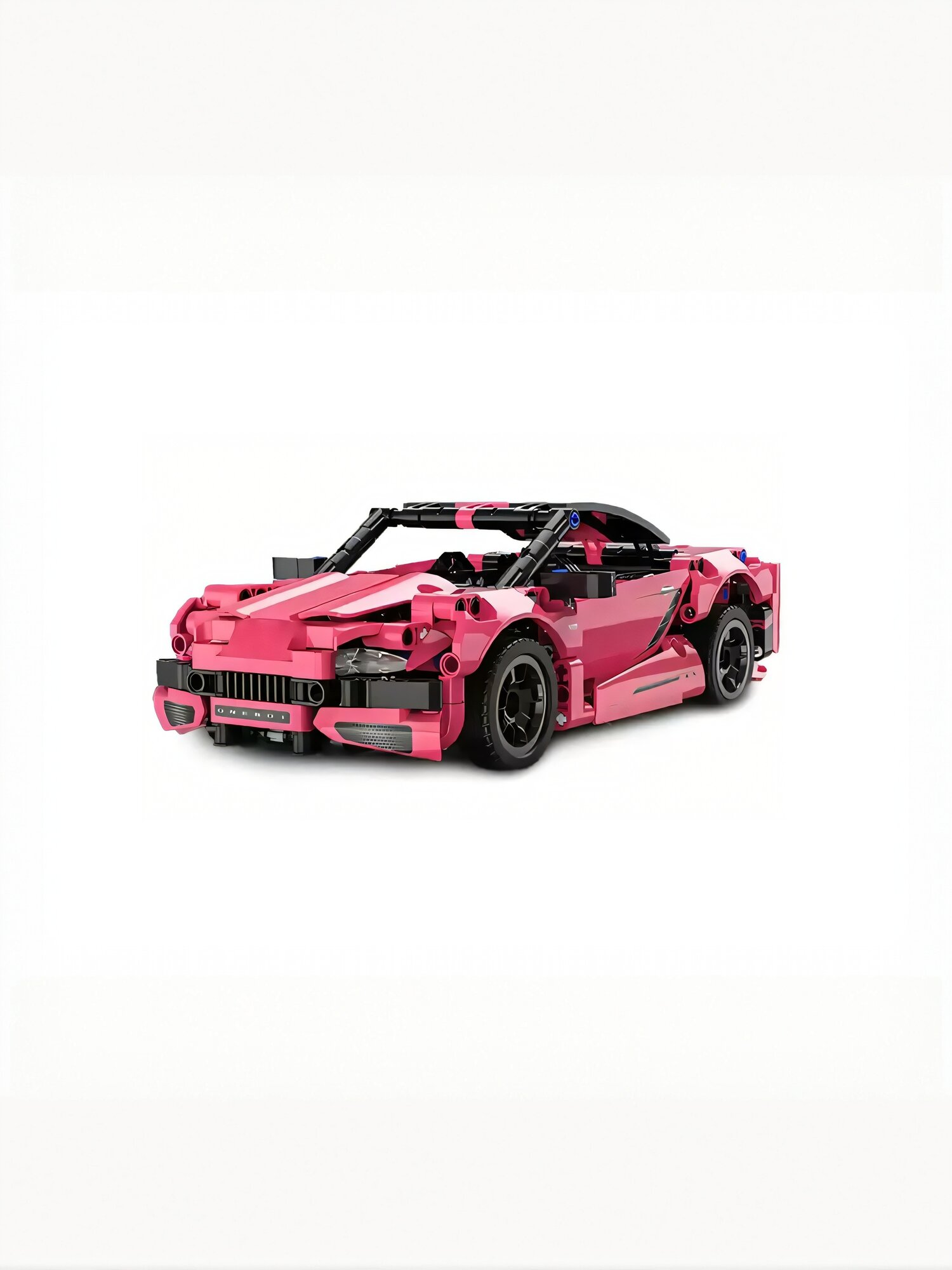 Конструктор ONEBOT Building Block Supercar OBJZF62AIQI Pink CN