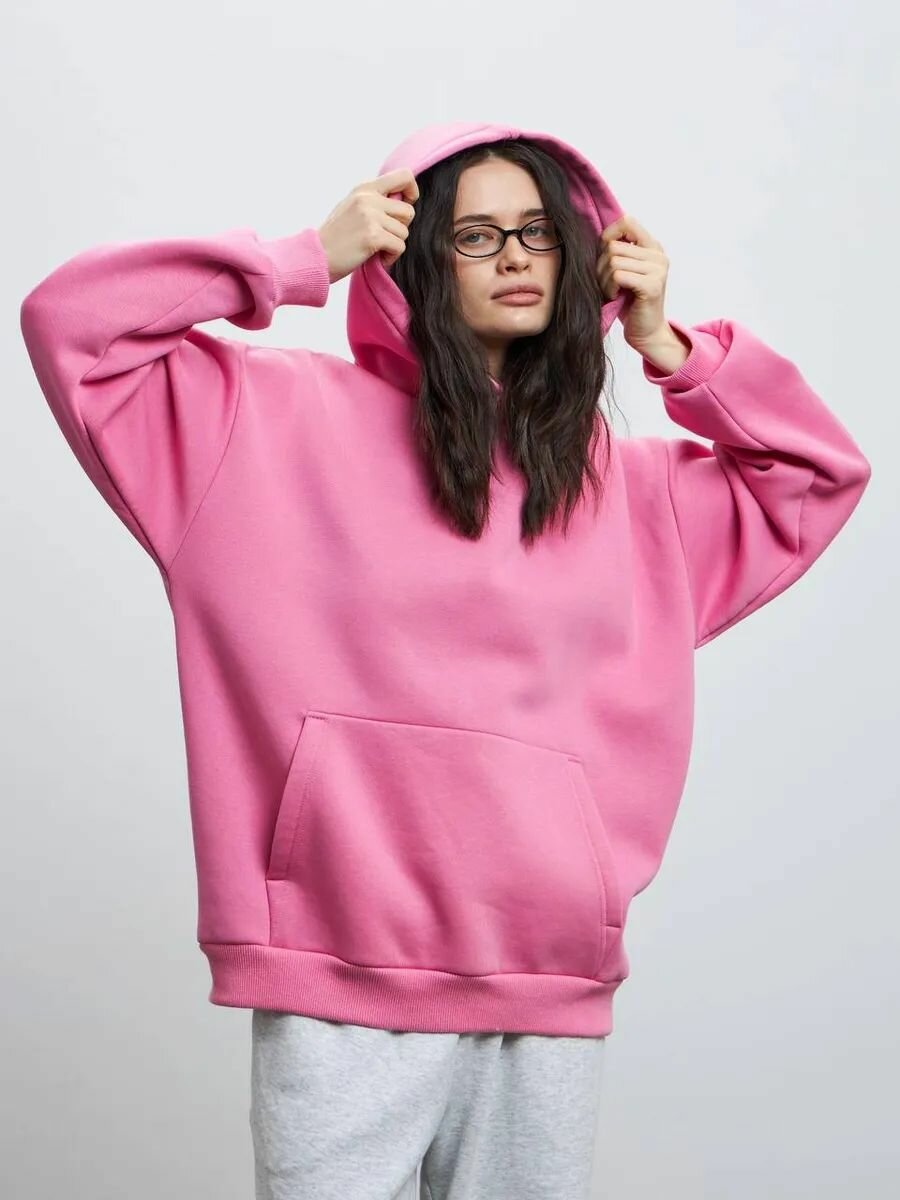 Худи Телодвижения, размер 170-100-106 (50) XL, , розовый — фото 1