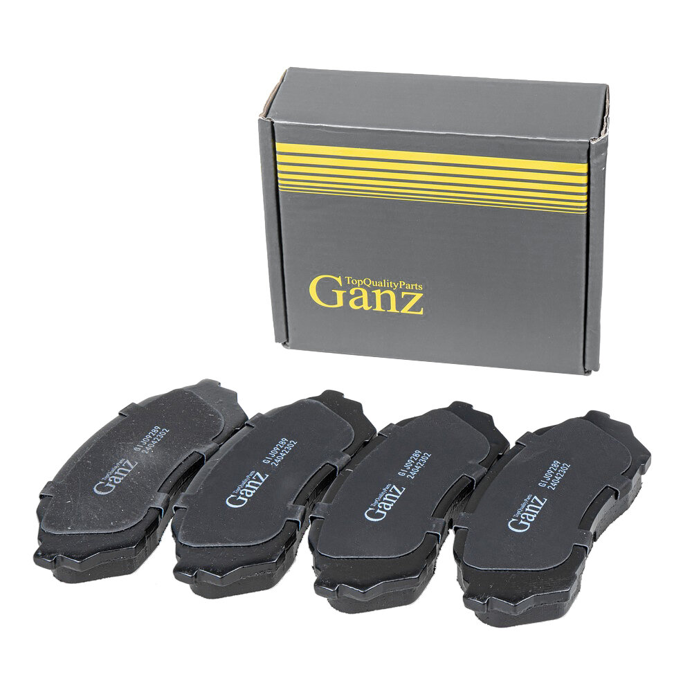 Колодки GANZ передние MAZDA 323 F VI / P VI / S VI 98- BJ 1.4 16V / 1.5 16V Арт: GIJ09289