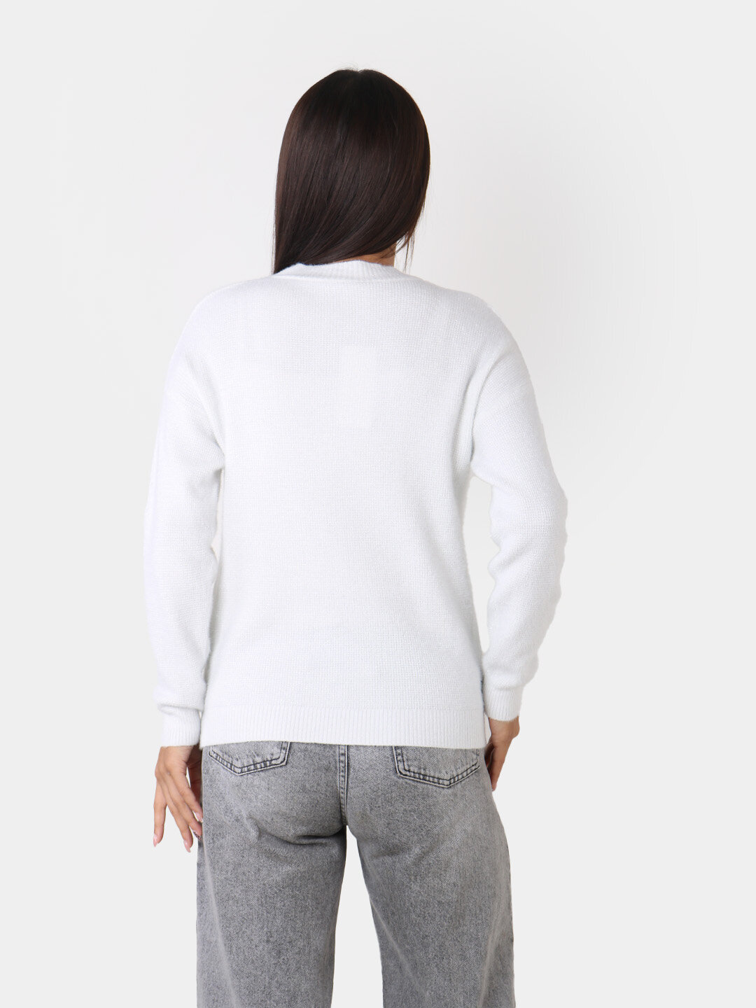 Свитер размер One Size, , белый, — фото 1