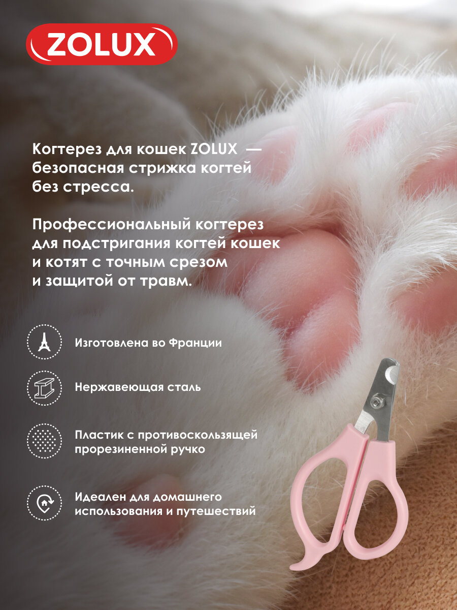 Картинки Ножницы, когтерез для кошек, М ZOLUX
