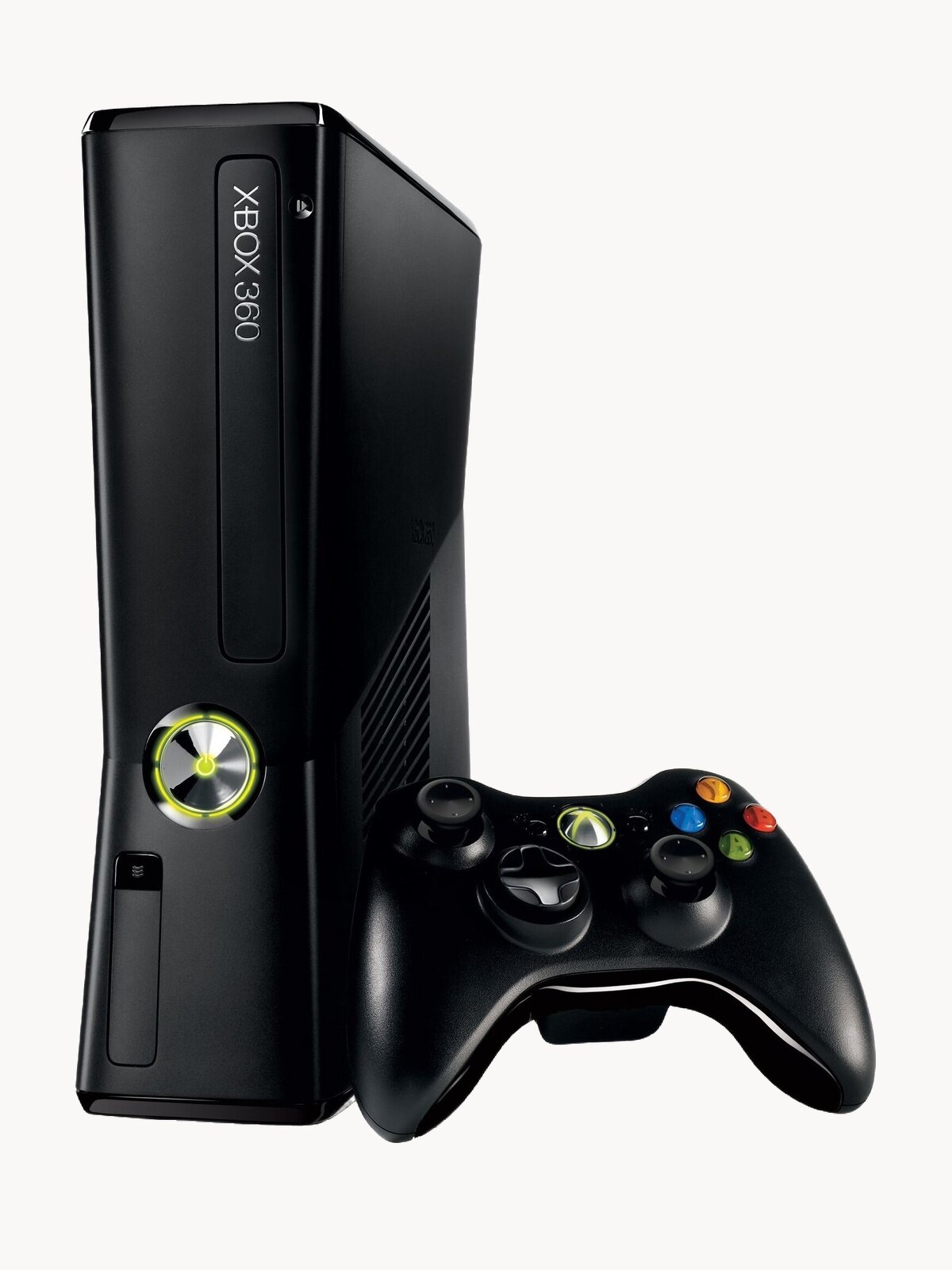 Microsoft Xbox 360 S 250 ГБ, черный, загружено 40 игр