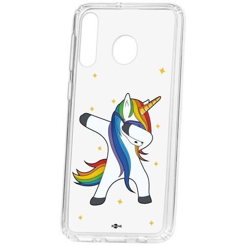 фото Чехол на самсунг м30 kruche print единорожка кruче