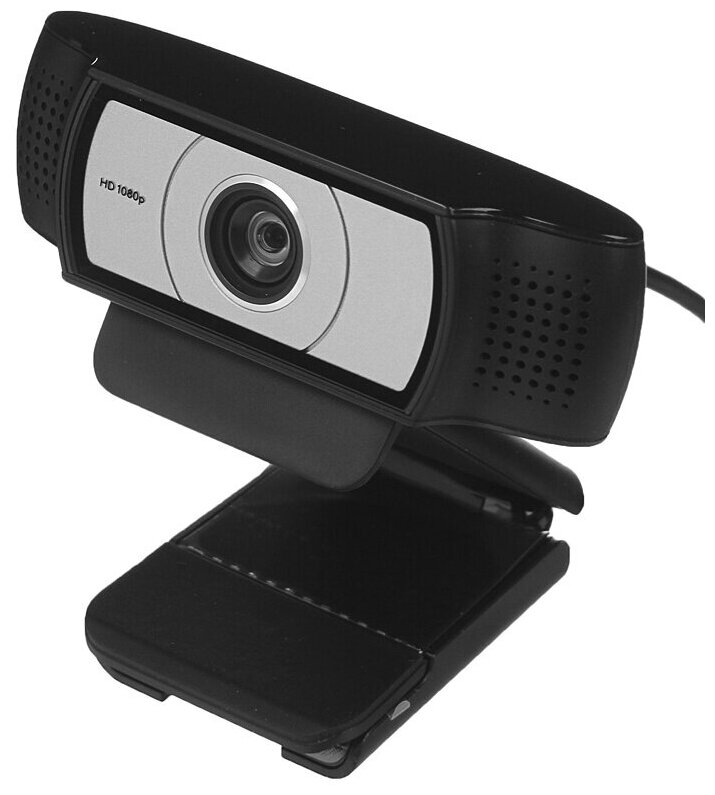 960-000972 Logitech Webcam C930e { Full HD 1080p/30fps, автофокус, zoom 4x, угол обзора 90°, стереомикрофон, защитная шторка, кабель 1.83м}