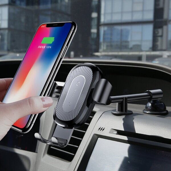 Держатель Baseus Mount Wireless Charger