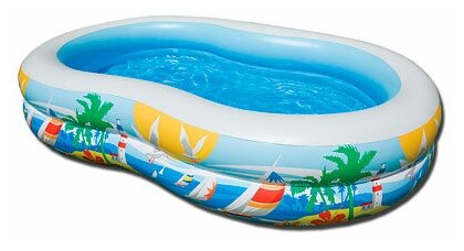 Детский бассейн Intex Swim Center 56490 Paradise Lagoon — купить в ...