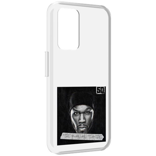 Чехол MyPads 50 Cent - The Kanan Tape для Realme GT Neo3T задняя-панель-накладка-бампер