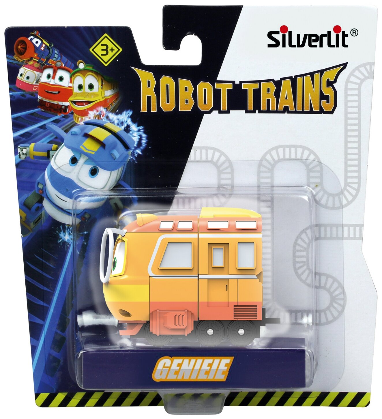 Паровозик Robot Trains Джинни 7 см - фото №2