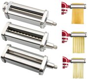 Набор насадок Artisan ножи роликовые для раскатки теста и нарезки спагетти, феттучини (3 шт)