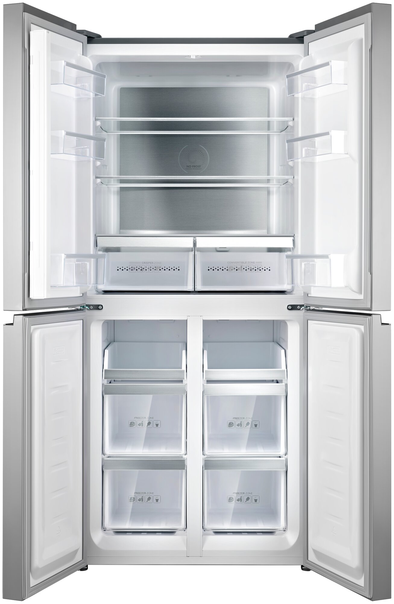 Холодильник Weissgauff WCD 486 NFB - фотография № 3