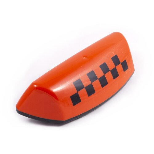 фото Dollex фонарь такси шашечки 360x145x90мм, 4 магнита, 6 светодиодов, оранжевый ftx-04 .