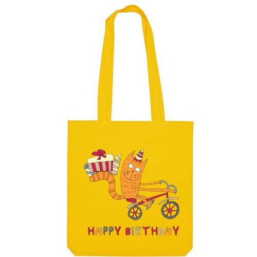 фото Сумка шоппер us basic, желтый