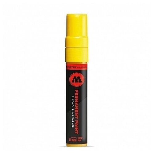 Перманентный маркер Molotow Paint 620PP 620006 желтый 15 мм