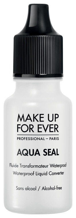 MAKE UP FOR EVER Фиксатор макияжа Aqua Seal Waterproof Liquid Converter, 12 мл, прозрачный
