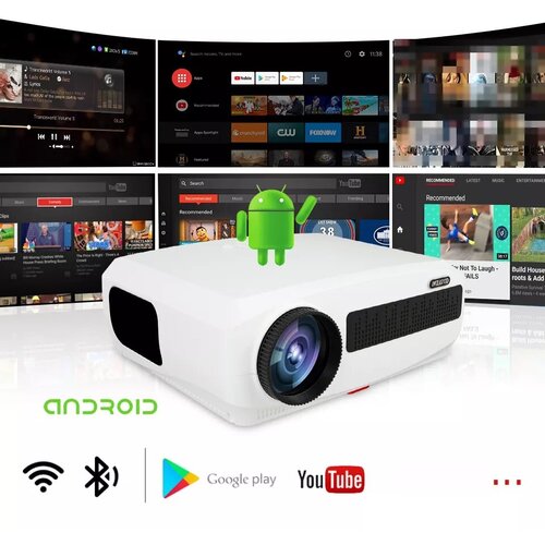 Wzatco c3s Android Wifi BT smart Проектор fullhd