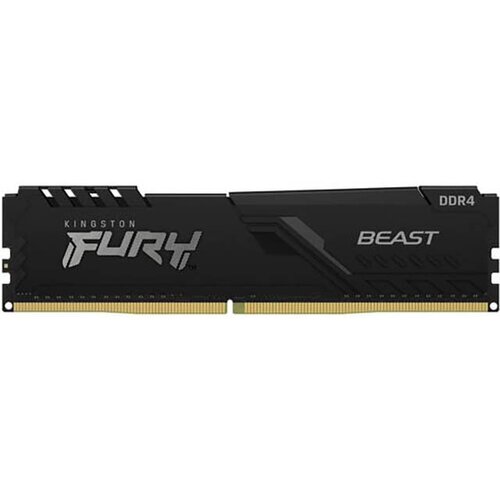 Модуль памяти Kingston Fury Beast Black DDR4 DIMM 2666Mhz PC21300 CL16 - 8Gb KF426C16BB8 457500₽