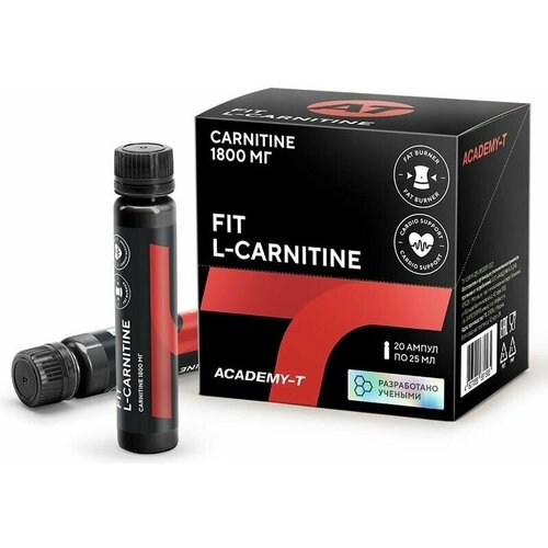 Жиросжигатель Академия-Т Fit L-Carnitine 1800 20 амп. Х 25 мл.