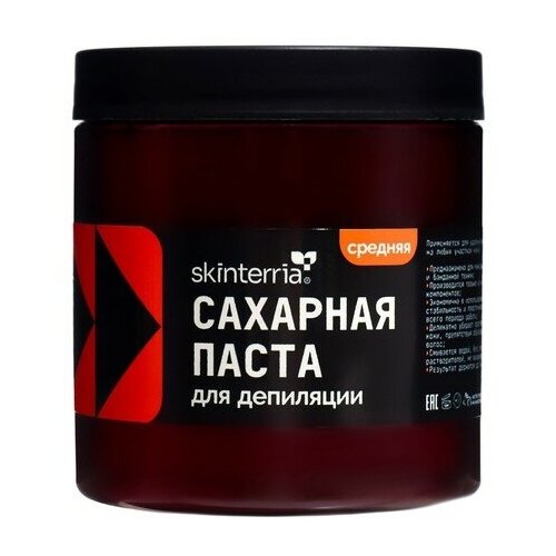 SKINTERRIA Сахарная паста SKINTERRIA средняя, 400 г