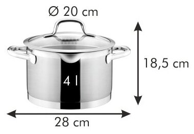 Кастрюля Tescoma President 4 л - фото №3