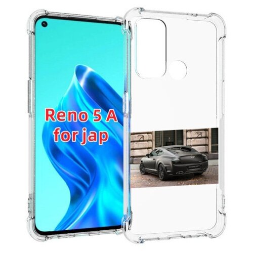 Чехол MyPads bentley бентли 1 мужской для Oppo Reno 5A задняя-панель-накладка-бампер