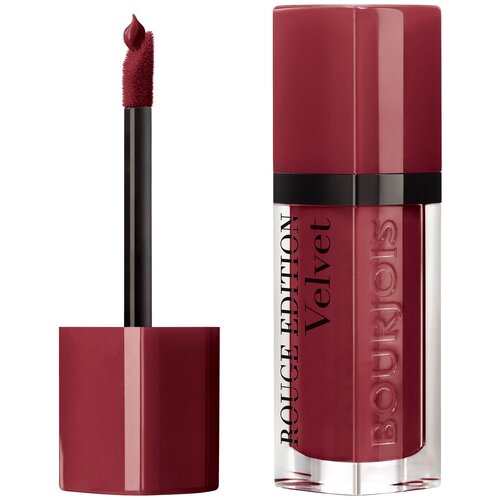 Bourjois жидкая помада для губ Rouge Edition Velvet, оттенок 24 Dark Chérie