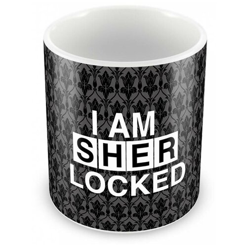 Кружка "I am SHERlocked"