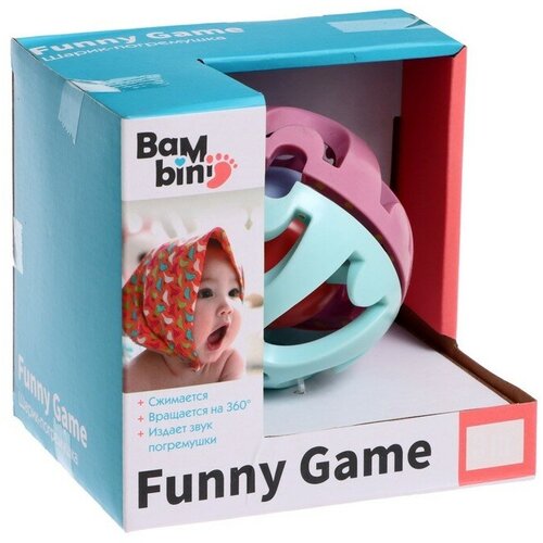 Погремушка Bambini, в русифицированной упаковке